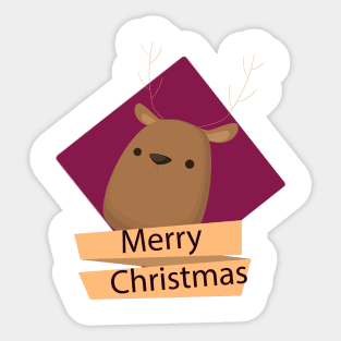 Merry christmas Sticker